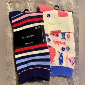 NWT - 🧦 2 pairs of Talbots trouser socks